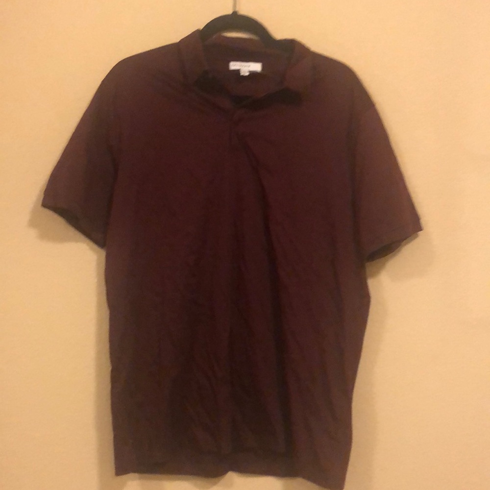 Burgundy polo